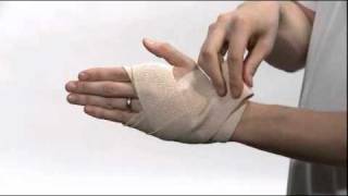 How to Wrap a Wrist with ACE™ Brand Elastic Bandages [upl. by Aggy]