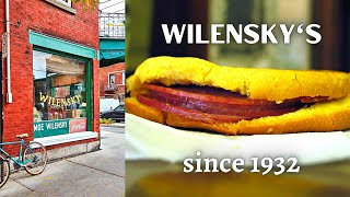 Wilenskys World Famous Bologna Sandwich since 1932 [upl. by Indnahc189]