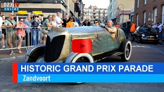 Historic Grand Prix Parade Zandvoort 2024 [upl. by Ecyrb]