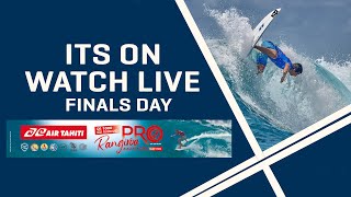 WATCH LIVE Air Tahiti Rangiroa Pro Finals Day [upl. by Llertrac]