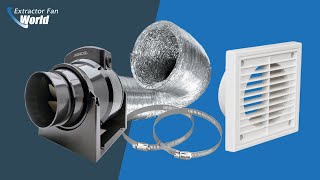 What items do I need to install an inline fan in my bathroom [upl. by Aisela]