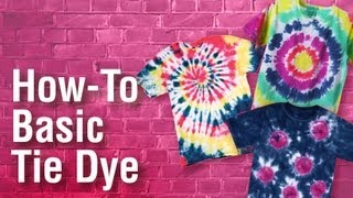 HowTo Tulip TieDye Basics Extended Version [upl. by Anahcar]