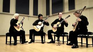 Aragonaise from Carmen by Bizet  Tetra Guitar Quartet [upl. by Neom]