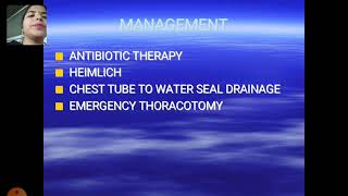 Spontaneous pneumothorax by Himani sharma [upl. by Aitekram]