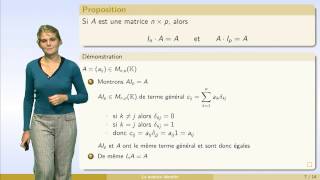 Matrices  partie 2  multiplication de matrices [upl. by Submuloc96]