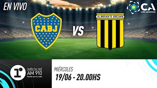 BOCA VS ALMIRANTE BROWN  EN VIVO  COPA ARGENTINA [upl. by Arat]