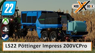 LS22 Mods  Poettinger Impress 200VCPro Multi Ballenpresse  Landwirtschafts Simulator 22 [upl. by Umeko450]