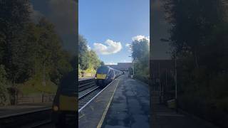 Train at Belper Derbyshire Meridian 222019 LondonSheffield [upl. by Ardehs259]