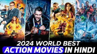 Top 8 Worlds Best Action Movies in Hindi Dubbed  2024 Hollywood Action Movies in Hindi Dubbed [upl. by Dahij]