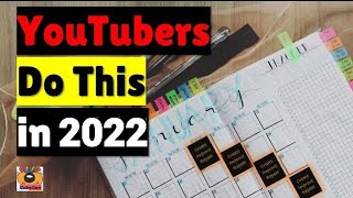 Plans That Youtubers Need To Have For 2022 [upl. by Gisele]