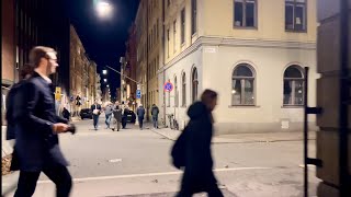 Stockholm Walks Östermalmstorg Linnégatan [upl. by Earised775]