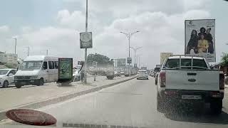 From Tetteh Quarshie Interchange To The Flower Pot Interchange In Ghana Great Scenes [upl. by Gmur544]