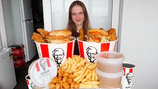 Massive KFC Challenge 10000 CALORIES [upl. by Pittel]