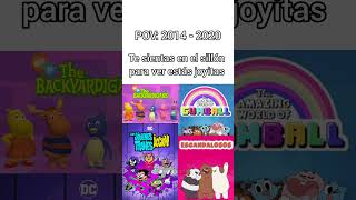 Nostalgia 20142020 😢 dinedits99 nostalgia backyardigans gumball escandalosos [upl. by Yelserp963]