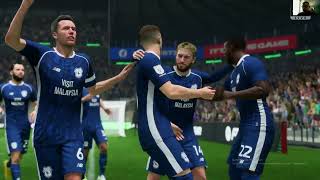 Cardiff City My reactions and comments game EA FC 24 [upl. by Lian]