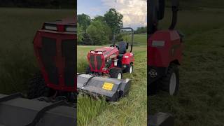 Steiner 450 with 72” Flail Mower [upl. by Fredi]