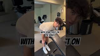 How to hit different muscles of the back with minimal equipment ‼️ [upl. by Aihtniroc]