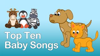 TOP 10 BABY SONGS  Compilation  Nursery Rhymes TV  English Songs For Kids [upl. by Kalasky]