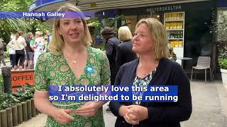 8 June  Nickie Aiken TwoCitiesNickie backs local choice Hannah Galley in Abbey Road byelection [upl. by Trautman]