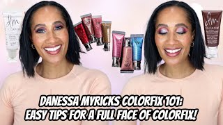 DANESSA MYRICKS COLORFIX 101  A Thorough Tutorial on How to Use Colorfix  A Full Face of Colorfix [upl. by Limay]