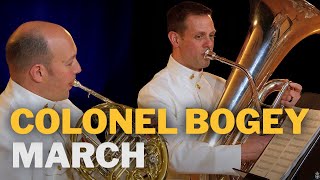 Colonel Bogey March  US Navy Band [upl. by Aropizt764]