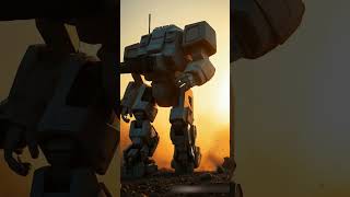 Robot at sunset [upl. by Kurys]