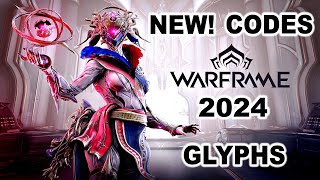 WARFRAME GLYPH CODES TODAY 2024  WARFRAME PROMO CODES  WARFRAME UPDATE [upl. by Tonina]