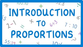 What are Proportions How to Convert Between Fractions Decimals and Percentages Proportions 1 13 [upl. by Aicsila548]