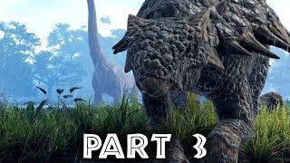 Jurassic World Evolution Gameplay Walkthrough Part 3  FIRST DINOSAUR DEATH Full Game [upl. by Naujyt]