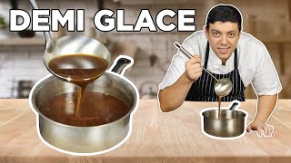 The Secret to Perfect Demi Glace Sauce Revealed [upl. by Ewald]