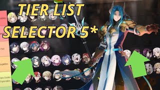 ¡¡ TIER LIST SELECTOR 5 HEROES NO LIMITADOS  ¿¿ QUÉ DEBES ELEGIR   Epic Seven [upl. by Coryden]