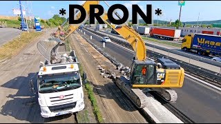 Holbra DRON Tatra Phoenix 8x6 Cat 330F and Volvo EC 300E [upl. by Eneiluj]