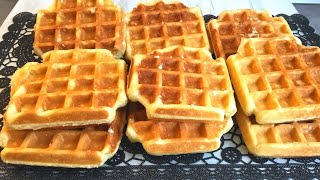 gaufres de liège gaufre liégeoise [upl. by Aiselad332]