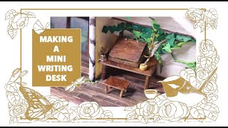 A Week of Wonder Spring flower magic Cleaning the cottage and making my first mini writing desk [upl. by Banwell]