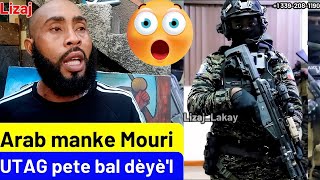 Arab manke Mouri UTAG pete bal dèyèl Petion ville nèg yo kraze Rak [upl. by Lexy]