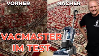 Vacmaster Teppichreiniger im Test – Professionelle Reinigung für Teppiche Treppen und Polster [upl. by Ettezil]