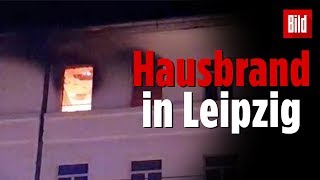 Schon wieder Hausbrand auf der Eisenbahnstraße  Leipzig [upl. by Cori]