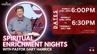 Spiritual Enrichment Nights  I Am The Resurrection amp The Life  Gary Hamrick [upl. by Aizti]