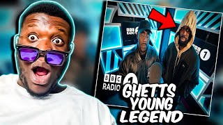 American Rapper Reacts To  Ghetts  Radio 1 Freestyle with Kenny Allstar Reaction [upl. by Sink]