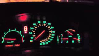 2003 Saab 93 OG Convertible with flashers freaking out [upl. by Ainud]