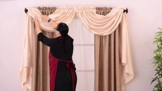 Annas Linens  Annabella Easy Window Valance [upl. by Er178]