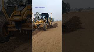 Sansor motor grader youtubeshorts catgrader excavator constructionequipment [upl. by Oilla]