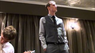 Relient K quotGetting Into Youquot wedding performace [upl. by Kilam841]