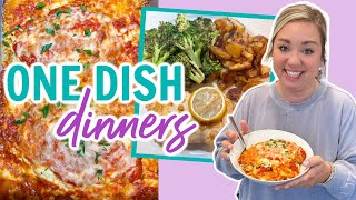 QUICK AND EASY DINNER IDEAS  SHEET PAN AND CASSEROLE RECIPES  MUST TRY ONE DISH DINNERS [upl. by Durkee]