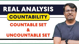 Countability of Sets  Similar Sets Finite Sets Infinite Sets Uncountable set  Real Analysis [upl. by Helena]