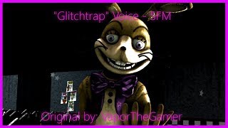 Glitchtrap Voice Animation SFM  Original by VaporTheGamer [upl. by Bolitho]