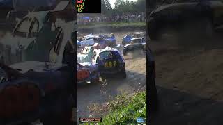 short Sniper shot Bangers 101021 Stanstedraceway BangerRacingracing racingcrash [upl. by Alimac437]