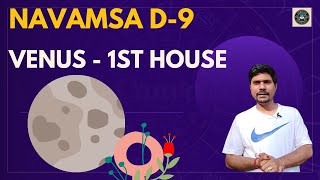 Venus in 1st House in D9 Navamsa Chart  Vedic Astrology [upl. by Aribold]