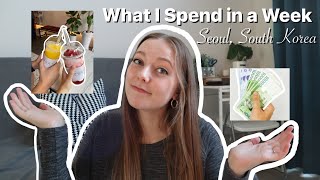 What I Spend in Seoul  Daily Life in South Korea  How Much Does It Cost Expensive Week in my Life [upl. by Esenej]