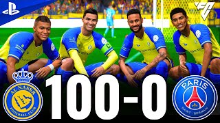 FIFA 23  RONALDO MESSI MBAPPE NEYMAR HAALAND ALL STARS  ALNASSR 1000 PSG  PS5 4K 60FPS [upl. by Dodwell592]